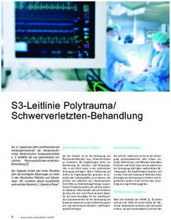 S3-Leitlinie Polytrauma/ Schwerverletzten-Behandlung