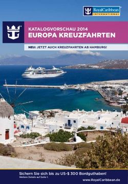 EUROPA KREUZFAHRTEN KATALOGVORSCHAU 2014 - SICHERN SIE SICH BIS ZU US-$ 300 BORDGUTHABEN!