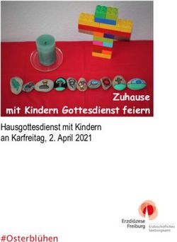 Zuhause mit Kindern Gottesdienst feiern - Hausgottesdienst mit Kindern an Karfreitag, 2. April 2021