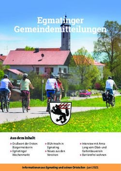 Egmatinger Gemeindemitteilungen