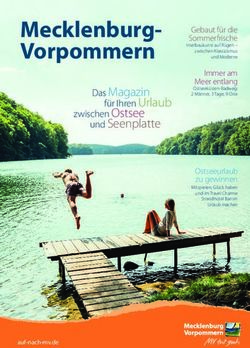 Mecklenburg-Vorpommern - Das Magazin für Ihren Urlaub zwischen Ostsee und Seenplatte - Mecklenburg-Vorpommern