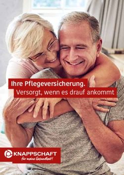 Ihre Pflegeversicherung - Versorgt, wenn es drauf ankommt