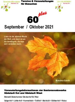 60 September / Oktober 2021 - Stadtteilforum Nürnberg