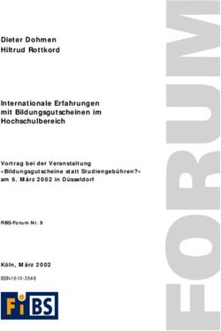 Dieter Dohmen Hiltrud Rottkord Internationale Erfahrungen mit Bildungsgutscheinen im Hochschulbereich - Vortrag bei der Veranstaltung ...
