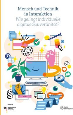 Mensch und Technik in Interaktion - Wie gelingt individuelle digitale Souver&auml;nit&auml;t?
