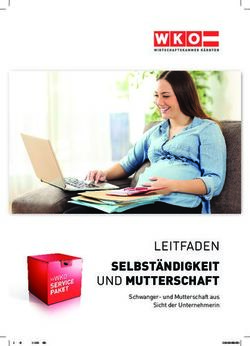 LEITFADEN SELBST&Auml;NDIGKEIT UND MUTTERSCHAFT - SCHWANGER- UND MUTTERSCHAFT AUS SICHT DER UNTERNEHMERIN - WKO