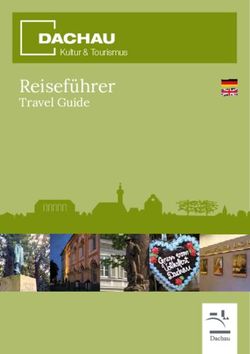Reisef&uuml;hrer Travel Guide - Kultur & Tourismus - Stadt Dachau