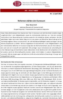 Reformen stärken den Euroraum - IHS - POLICY BRIEF