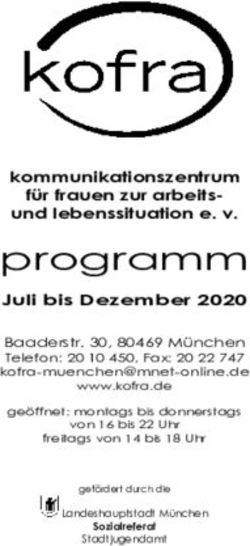 Programm kommunikationszentrum f&uuml;r frauen zur arbeits- und lebenssituation e. v - KOFRA M&uuml;nchen Kommunikationszentrum f&uuml;r ...