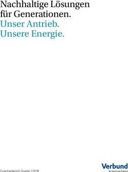 Nachhaltige L&ouml;sungen f&uuml;r Generationen. Unser Antrieb. Unsere Energie - Zwischenbericht Quartal 1/2019 - Verbund