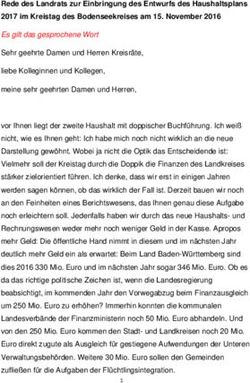 Rede des Landrats zur Einbringung des Entwurfs des Haushaltsplans 2017 im Kreistag des Bodenseekreises am 15. November 2016