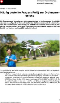 Häufig gestellte Fragen (FAQ) zur Drohnenre-Version 3.0 17.09.2020 - SAFE ...