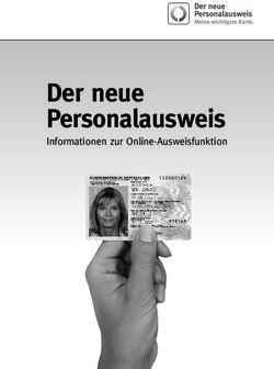 Der Neue Personalausweis - Informationen Zur Online-Ausweisfunktion