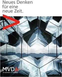Neues Denken f&uuml;r eine neue Zeit - MVDA