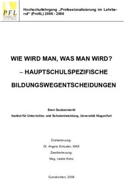 WIE WIRD MAN, WAS MAN WIRD? - HAUPTSCHULSPEZIFISCHE - IMST ...