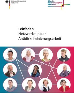 Leitfaden Netzwerke in der Antidiskriminierungsarbeit - Antidiskriminierungsstelle des Bundes