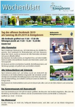 Wochenblatt - Gemeinde Königsbronn