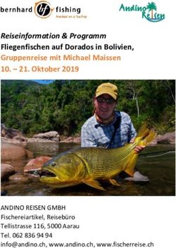 Reiseinformation & Programm Fliegenfischen auf Dorados in Bolivien, Gruppenreise mit Michael Maissen 10 - 21. Oktober 2019