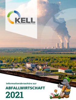 2021 ABFALLWIRTSCHAFT - Informationsbrosch&uuml;re zur - KELL GmbH