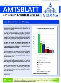 AMTSBLATT Der Gro&szlig;en Kreisstadt Grimma - Liebe Grimmaerinnen und Grimmaer, Der Gro&szlig;en Kreisstadt Grimma