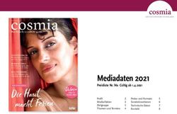 Mediadaten 2021 Preisliste Nr. 14a G&uuml;ltig ab 1.4.2021 - Bio Verlag