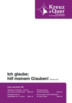 Ich glaube; hilf meinem Glauben! Markus 9,24 - Das erwartet Sie - Ev ...