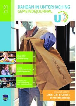 DAHOAM IN UNTERHACHING GEMEINDEJOURNAL 01 21