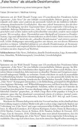 "Fake News" als aktuelle Desinformation - Nomos eLibrary