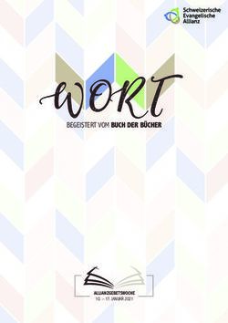 O W R T BEGEISTERT VOM BUCH DER B&Uuml;CHER - ALLIANZGEBETSWOCHE 10 - 17. JANUAR 2021