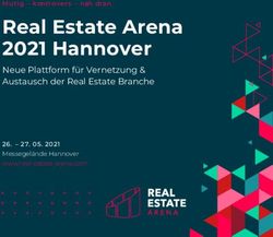 Real Estate Arena 2021 Hannover - Neue Plattform f&uuml;r Vernetzung & Austausch der Real Estate Branche - Brosch&uuml;re