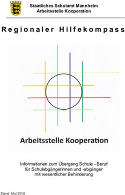 Regionaler Hilfekompass - Staatliches Schulamt Mannheim Arbeitsstelle Kooperation