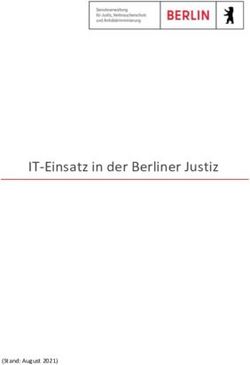IT-Einsatz in der Berliner Justiz - (Stand: August 2021) - Justizportal des Bundes und ...