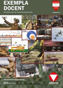 EXEMPLA DOCENT - BUNDESMINISTERIUM F&Uuml;R LANDESVERTEIDIGUNG - Bundesheer