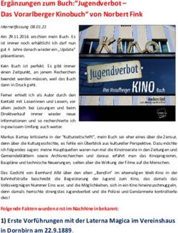 Erg&auml;nzungen zum Buch:"Jugendverbot - Das Vorarlberger Kinobuch" von Norbert Fink