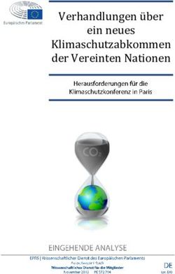Verhandlungen &uuml;ber ein neues Klimaschutzabkommen der Vereinten Nationen - Europa ...
