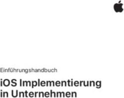 IOS Implementierung in Unternehmen - Einf&uuml;hrungshandbuch - Apple at Work