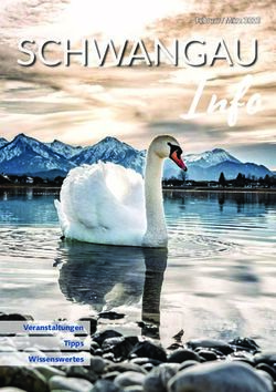 Info SCHWANGAU Februar / M&auml;rz 2022 - Tourist Information Schwangau