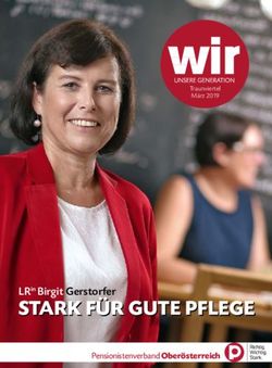 STARK F&Uuml;R GUTE PFLEGE - LRin Birgit Gerstorfer Pensionistenverband Ober&ouml;sterreich - PVOOE