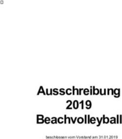 Ausschreibung 2019 Beachvolleyball - beschlossen vom Vorstand am 31.01.2019 - Beach Volleyball in ...