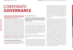 CORPORATE GOVERNANCE ERKL&Auml;RUNG ZUR UNTERNEHMENSF&Uuml;HRUNG, KONZERNERKL&Auml;RUNG ZUR UNTERNEHMENS-Investor Relations