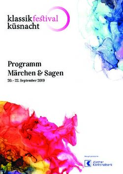 Programm M&auml;rchen & Sagen - 20.- 22. September 2019 - Klassikfestival K&uuml;snacht