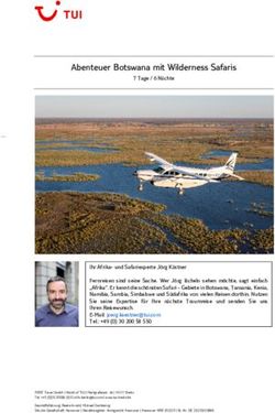 Abenteuer Botswana mit Wilderness Safaris - 7 Tage / 6 Nächte - World of TUI Berlin