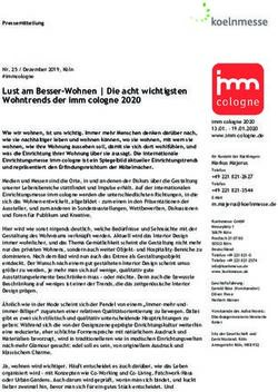 Lust am Besser-Wohnen | Die acht wichtigsten Wohntrends der imm cologne 2020 - press1