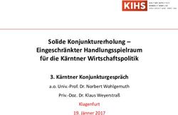 Solide Konjunkturerholung - Eingeschränkter Handlungsspielraum für die Kärntner Wirtschaftspolitik - Kärntner Konjunkturgespräch - IHS Kärnten