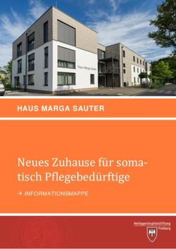Neues Zuhause f&uuml;r soma-tisch Pflegebed&uuml;rftige - HAUS MARGA SAUTER - INFORMATIONSMAPPE