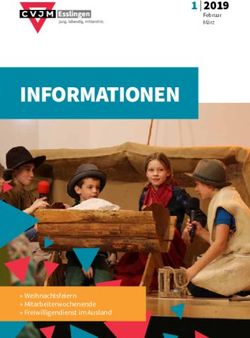 InformatIonen 1 2019 - CVJM-Esslingen
