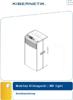 Mobiles Klimager&auml;t | MK light - Betriebsanleitung