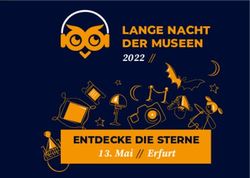 LANGE NACHT DER MUSEEN - 2022 // ENTDECKE DIE STERNE