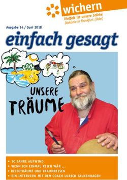 Einfach gesagt Ausgabe 14 / Juni 2018 - 10 Jahre aufwind wenn ich einmal reich w&auml;r ... reisetr&auml;ume und traumreisen ein interview mit dem ...