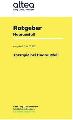 Ratgeber Haarausfall Therapie bei Haarausfall - Ausgabe 2.0, 14.03.2022